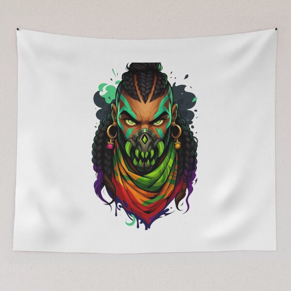 Item preview, Cyber Rhythm Warrior designed and sold by ArtesioByZaber.