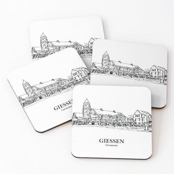 Item preview, Giessen - Germany designed and sold by Lakeric Cityscapes.