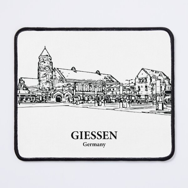 Item preview, Giessen - Germany designed and sold by Lakeric Cityscapes.