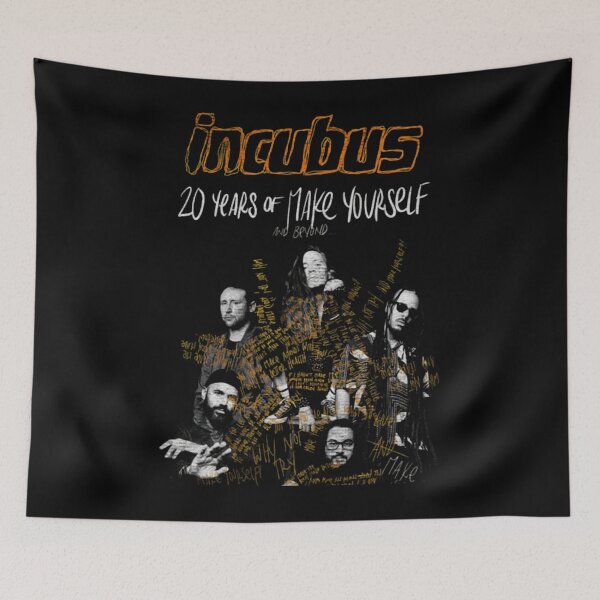 Item preview, incubus band designed and sold by DreamCove.