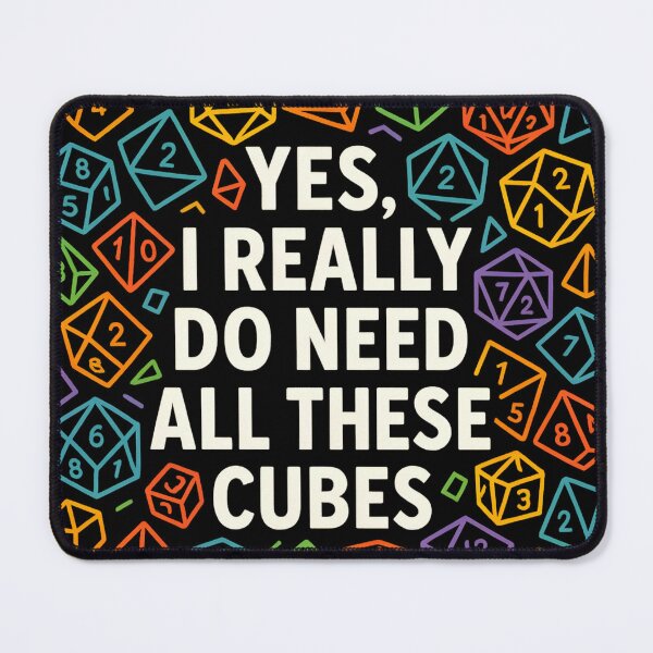 Item preview, Yes, I really do need all these cubes - Cube Solving designed and sold by hemagamo.
