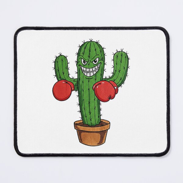 Item preview, Funny Boxer Cactus Wearing Red Boxing Gloves designed and sold by TeeARTHY.