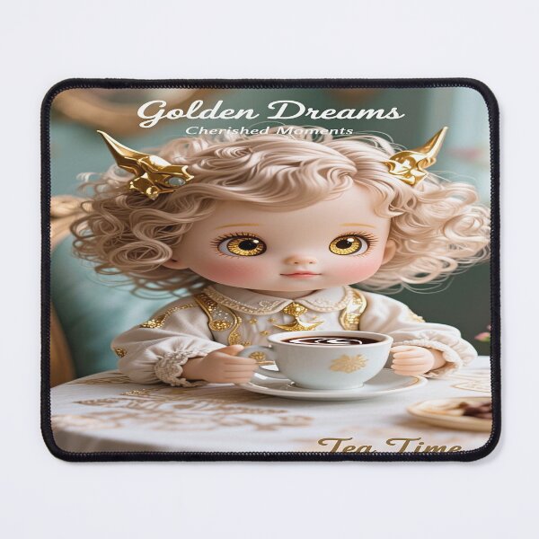 Item preview, Golden Dreams Cherished Moments-Tea Time 1 designed and sold by DinsignStudio.