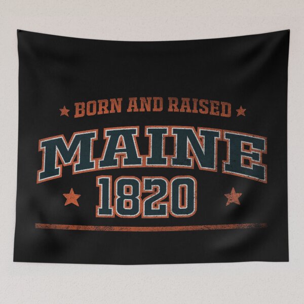 Item preview, Maine, born and raised designed and sold by HB Shirts.