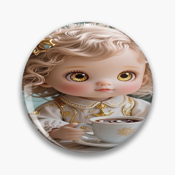 Item preview, Golden Dreams Cherished Moments-Tea Time 2 designed and sold by DinsignStudio.