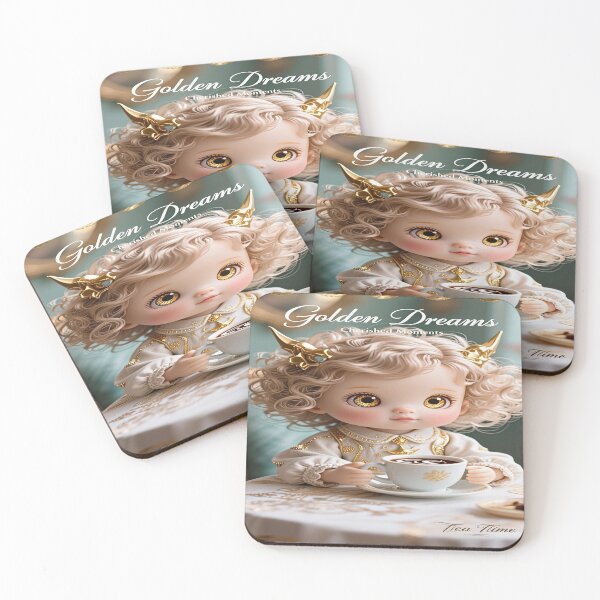 Item preview, Golden Dreams Cherished Moments-Tea Time 2 designed and sold by DinsignStudio.