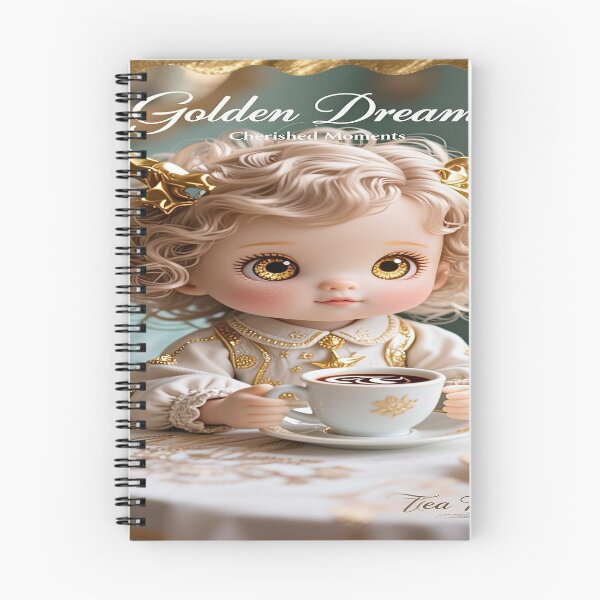 Item preview, Golden Dreams Cherished Moments-Tea Time 2 designed and sold by DinsignStudio.