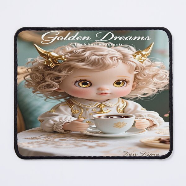 Item preview, Golden Dreams Cherished Moments-Tea Time 2 designed and sold by DinsignStudio.