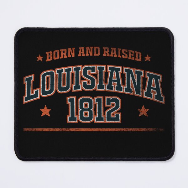 Item preview, Louisiana, born and raised designed and sold by HB Shirts.