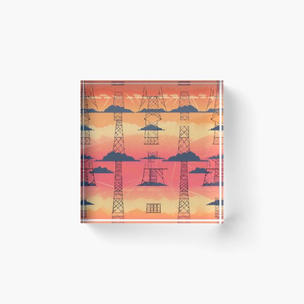 Item preview, Architectural Transmission Tower Pattern designed and sold by pinkal.