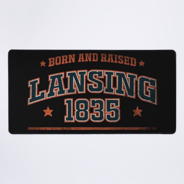 Item preview, Lansing, born and raised designed and sold by HB Shirts.