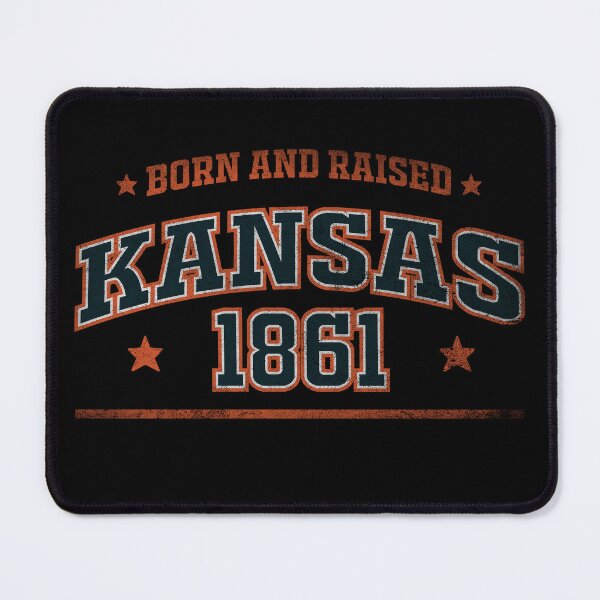 Item preview, Kansas, born and raised designed and sold by HB Shirts.
