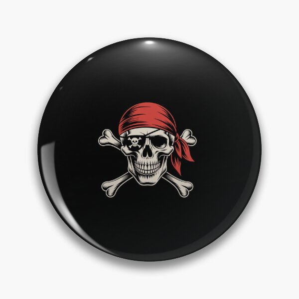 Item preview, Pirate Halloween Skull  designed and sold by Kcgarciaso.