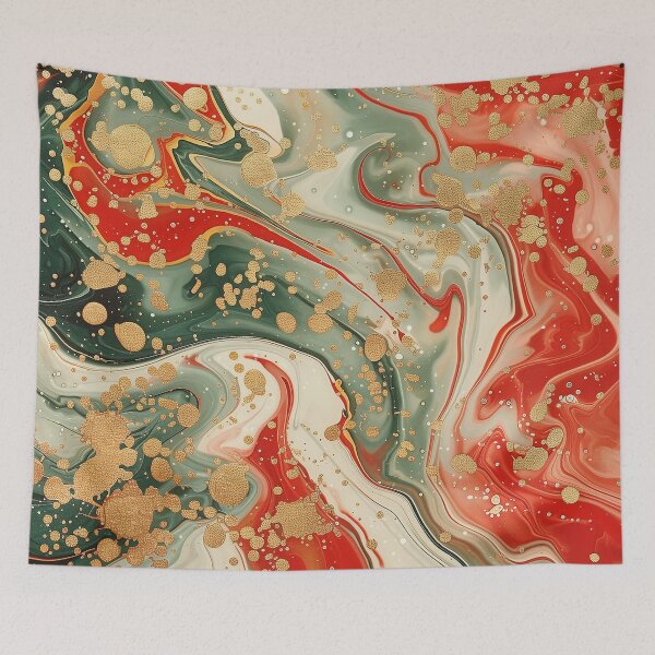 Item preview, Festive marble design designed and sold by Letteraddicted.