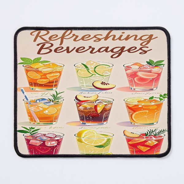 Item preview, Signature Drinks Refreshing Beverages 1 designed and sold by DinsignStudio.