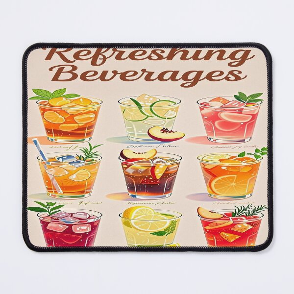 Item preview, Signature Drinks Refreshing Beverages 2 designed and sold by DinsignStudio.