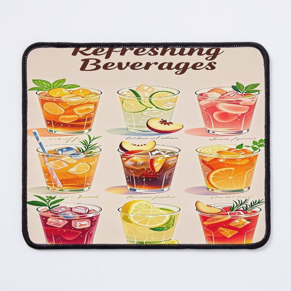 Item preview, Signature Drinks Refreshing Beverages 3 designed and sold by DinsignStudio.
