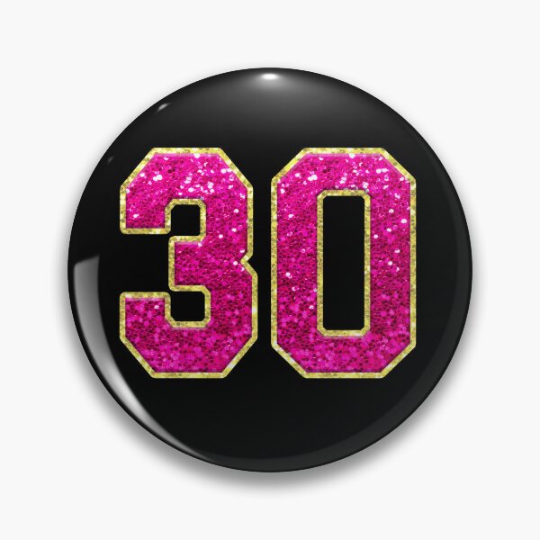 Item preview, Number 30 Pink Glitter designed and sold by Jeallan Designs.