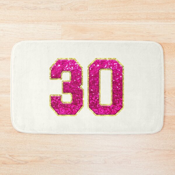 Item preview, Number 30 Pink Glitter designed and sold by Jeallan Designs.