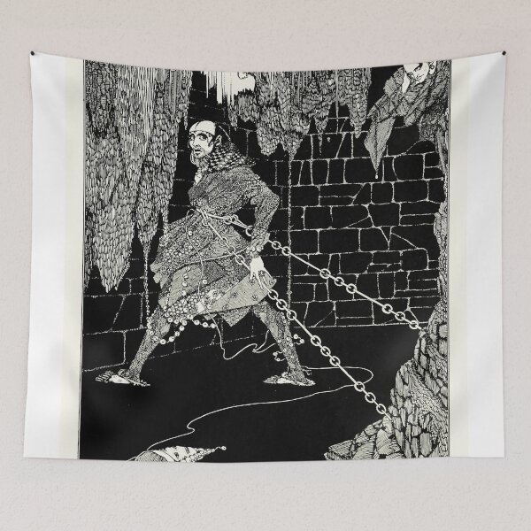 Item preview, Edgar Allan Poe’s The Cask of Amontillado - illustration by Harry Clarke designed and sold by Grand Illusions.