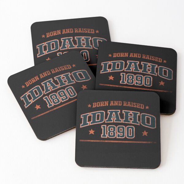 Item preview, Idaho, born and raised designed and sold by HB Shirts.