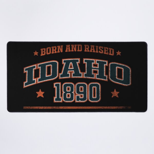 Item preview, Idaho, born and raised designed and sold by HB Shirts.