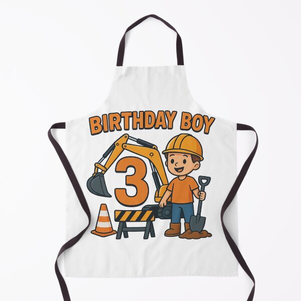 Item preview, Birthday Boy 3 Construction Excavator designed and sold by k3rstman1.