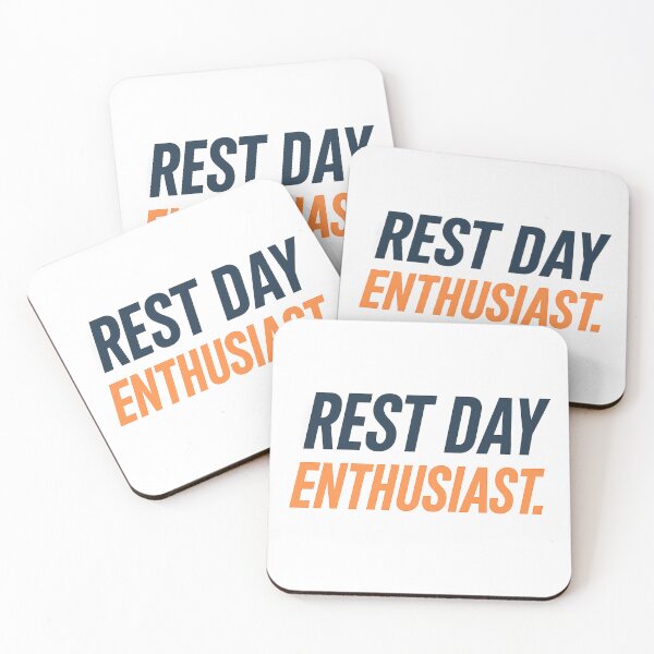 Item preview, Rest Day Enthusiast designed and sold by OffsideMindset.