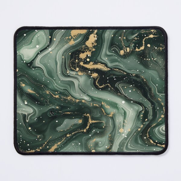 Item preview, Emerald Gold Marble designed and sold by Letteraddicted.