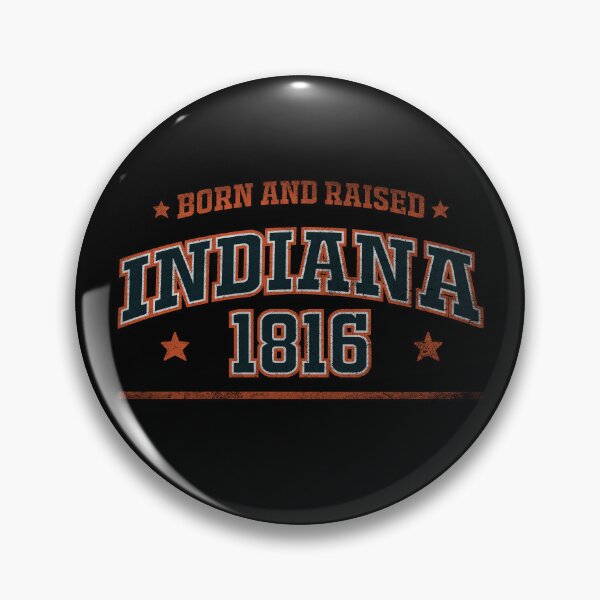 Item preview, Indiana, born and raised designed and sold by HB Shirts.