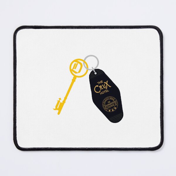 Item preview, Djo The Crux Hotel Key and black Keyring designed and sold by rilesweir.