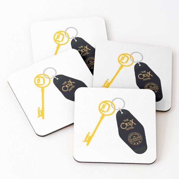 Item preview, Djo The Crux Hotel Key and black Keyring designed and sold by rilesweir.