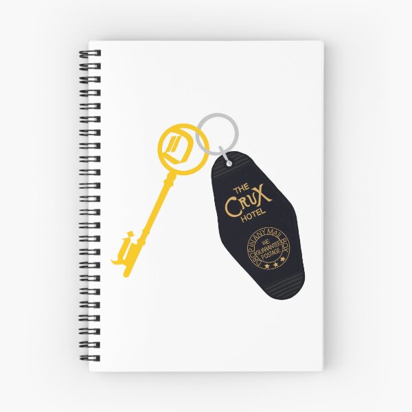 Item preview, Djo The Crux Hotel Key and black Keyring designed and sold by rilesweir.