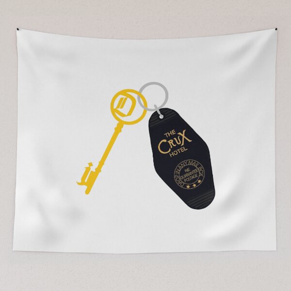 Item preview, Djo The Crux Hotel Key and black Keyring designed and sold by rilesweir.
