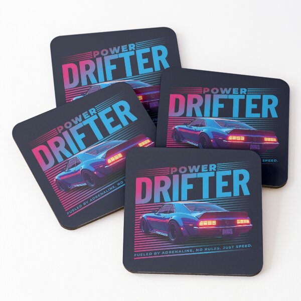Item preview, Power Drifter T-Shirt – Fueled by Adrenaline | Speed & Car Enthusiast Tee designed and sold by The Upside Down.
