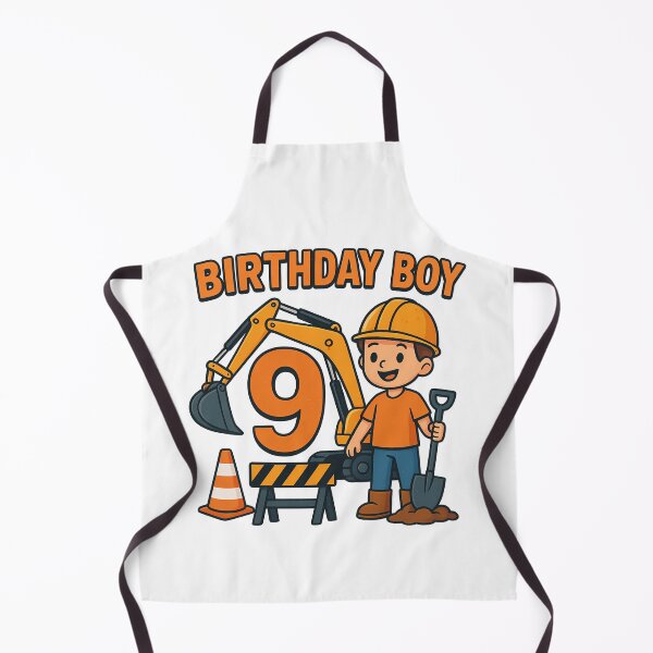 Item preview, 9th Birthday Boy Construction Excavator designed and sold by k3rstman1.