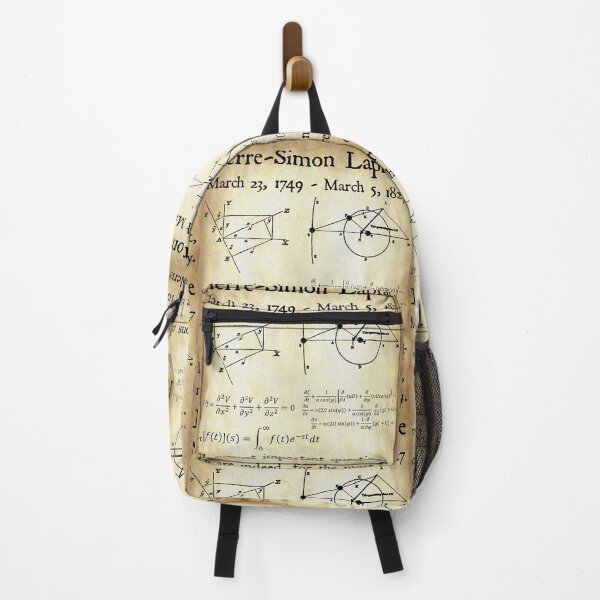 Item preview, Nerdy Vintage Pierre-Simon Laplace The Most Important Questions of Life Math Science Teacher Black Text Parchment designed and sold by MathWare MathClips.