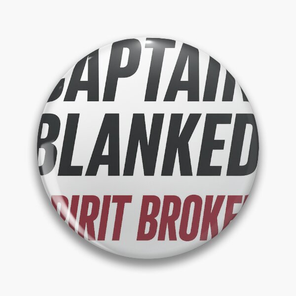 Item preview, Captain Blanked. Spirit Broken. designed and sold by OffsideMindset.