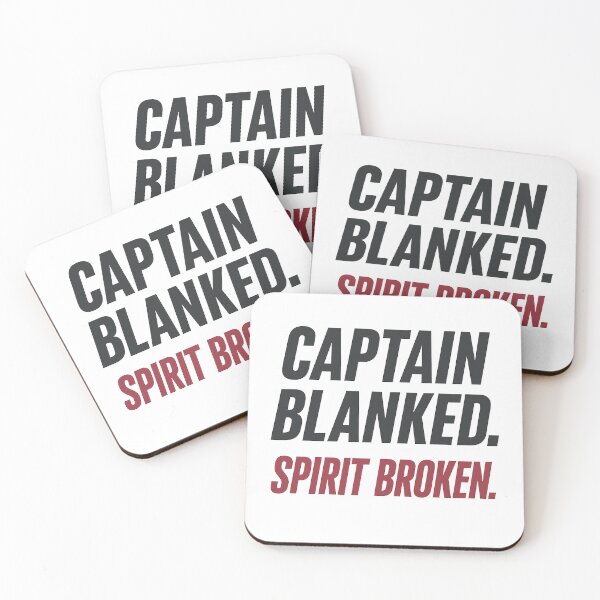 Item preview, Captain Blanked. Spirit Broken. designed and sold by OffsideMindset.
