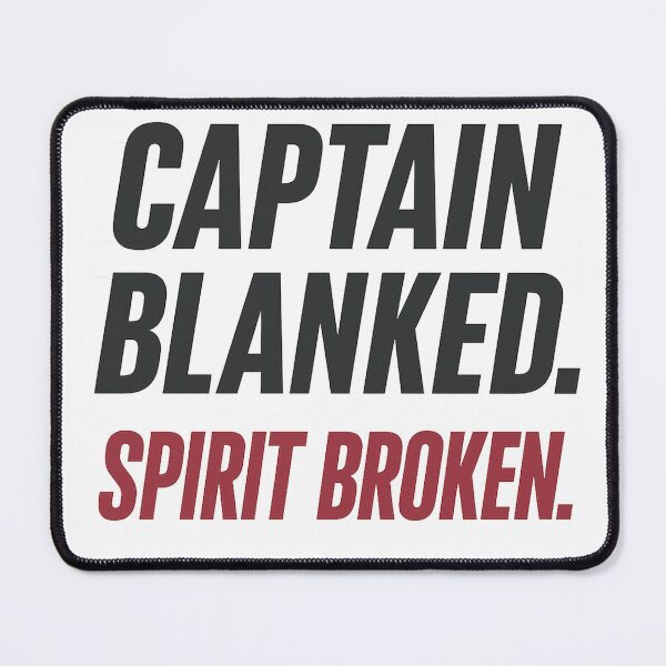 Item preview, Captain Blanked. Spirit Broken. designed and sold by OffsideMindset.