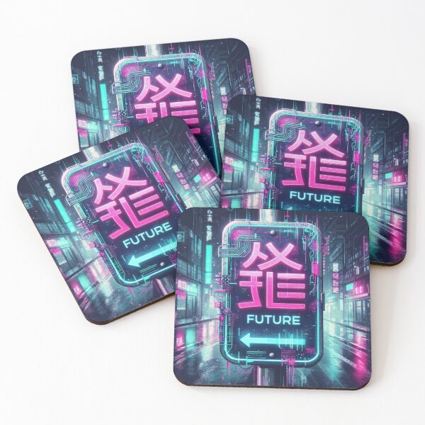 Artikelvorschau, Neon Future Street – Cyberpunk-Stadtbild bei Nacht entworfen und verkauft von Dogandesighn.