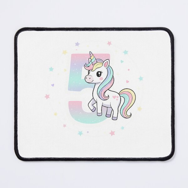 Item preview, Unicorn 5th Birthday Magical Fantasy designed and sold by k3rstman1.