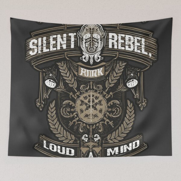 Item preview, silent rebel, loud mind designed and sold by aliraweb.