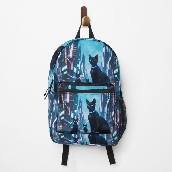 Item preview, Cats Urban Fantasy Warriors Creatures Neon Landscapes Art designed and sold by ART ATTACK ZONE.