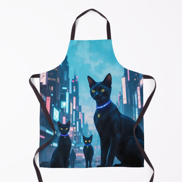 Item preview, Cats Urban Fantasy Warriors Creatures Neon Landscapes Art designed and sold by ART ATTACK ZONE.