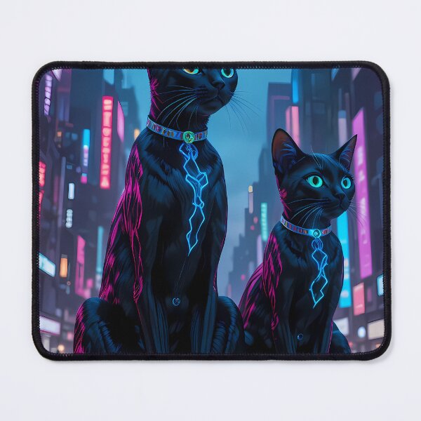 Item preview, Black Urban Fantasy Warriors Creatures Neon Landscapes Art designed and sold by ART ATTACK ZONE.
