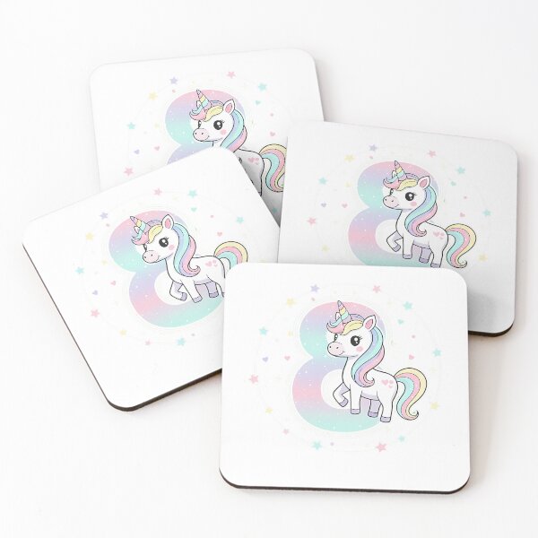 Item preview, Unicorn 8th Birthday Magical Fantasy designed and sold by k3rstman1.
