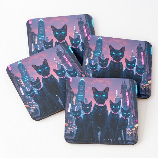 Item preview, Blue Urban Fantasy Warriors Creatures Neon Landscapes Art designed and sold by ART ATTACK ZONE.