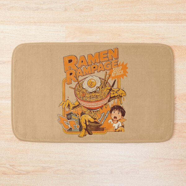 Item preview, Ramen Rampage Retro Monster Attack - Noodle Pocalypse! designed and sold by AwesomeBeyondLimits.