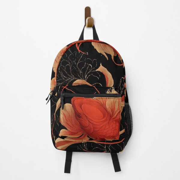 Item preview, Koi Fish lovers — Flowing Red & Beige Koi Fish designed and sold by WorldMash.